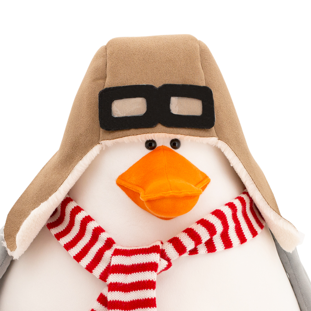 Peluche Ganso con gorro de piloto-20cm -0+ - Imagen 5
