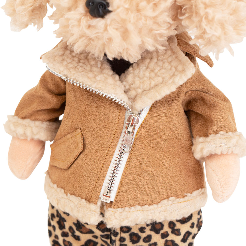 Peluche Lucky Doggy, Lucky Fendy: Traje de leopardo -38 cm- 3+ - Imagen 7