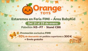 Venta de Peluches al Por Mayor: Orange Toys España en FIMI BabyKid Valencia 2026