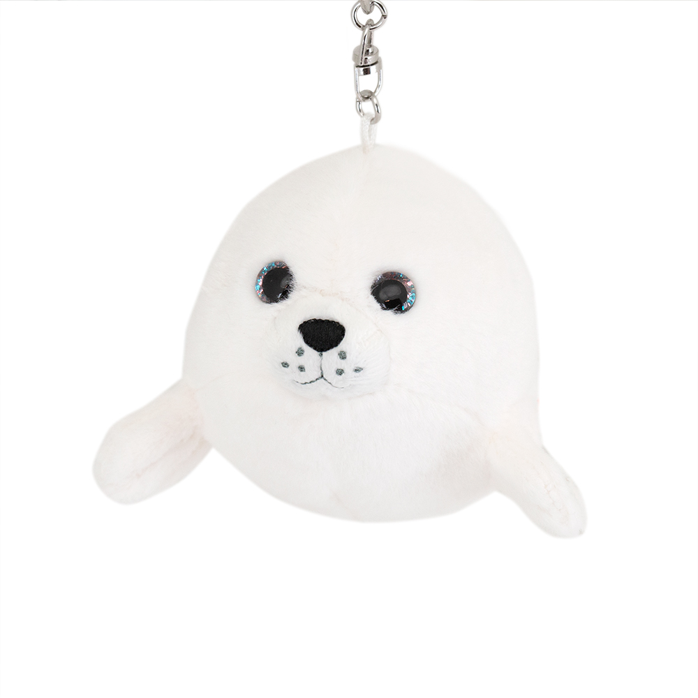 Peluche llavero Foca blanca 15cm - Imagen 4