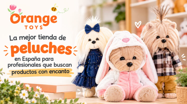 La mejor tienda de peluches en España para profesionales que buscan productos con encanto